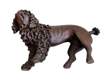 Royal Poodle, carved wood, 18/19th century