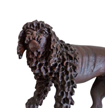 Royal Poodle, carved wood, 18/19th century