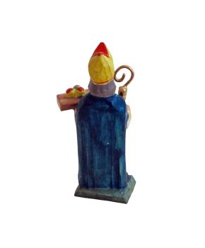 Grulicher Krippenfigur " Bischof / Nikolaus " (5 cm)