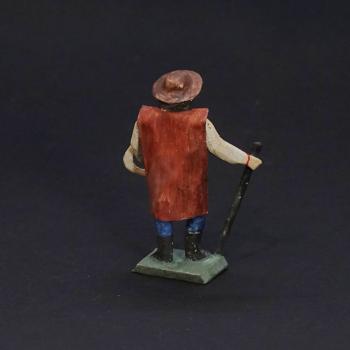 Grulich nativity figure " Shepherd "  (5 cm)