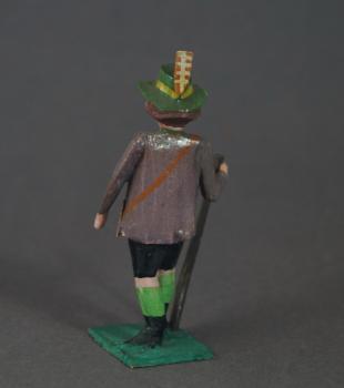 Grulich nativity figure "Huntsman" ca. 1900  (7 cm)