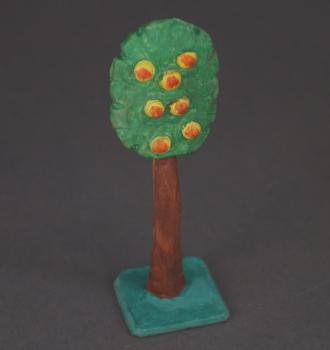 Grulich nativity crib accessory "Fruit Tree"