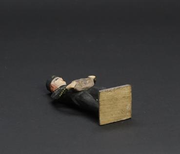 Grulich nativity figure " Mineworker with ore "  (7 cm)