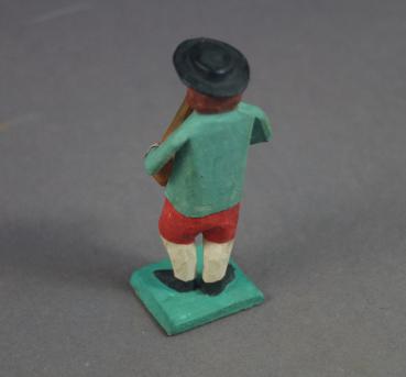 Grulich nativity figure " Musician with backpipe " (7 cm)