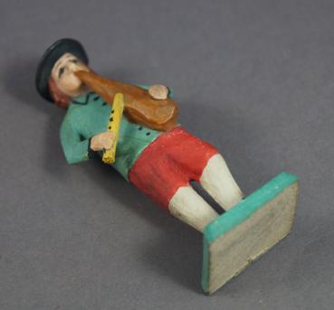 Grulich nativity figure " Musician with backpipe " (7 cm)