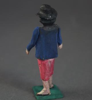 Grulich nativity figure "Shepherd" ca. 1900  (7 cm)