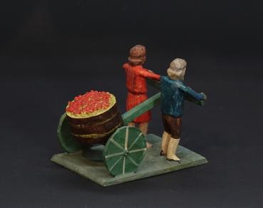 Grulich nativity figures with fruits (7 cm)