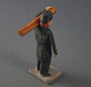 Grulich nativity figure "Mineworker  (7 cm)