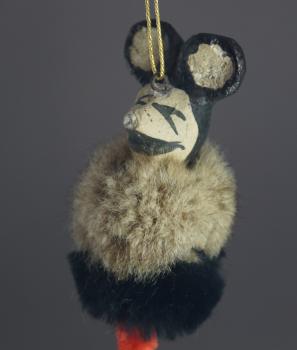 Micky Maus mit Hasenfell / Chenille, um 1930