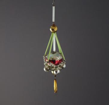 Glass Ornament, Gablonz ca. 1930