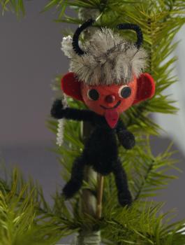 Chenille Krampus / Devil, ~ 1950