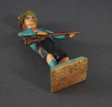 Grulich nativity figure - "Huntsman" (7 cm)