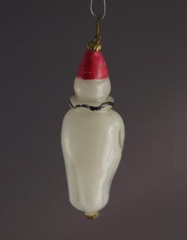 Glass Ornament Clown, Gablonz ca. 1930
