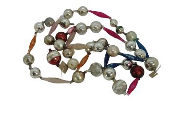 Glass Bead Garland  ca. 167 cm, ~ 1910