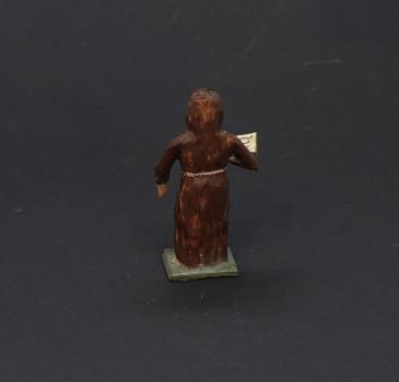 Grulich nativity figure " Monk with Book " (5 cm)