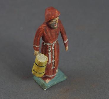 Grulich nativity figure " Monk with Crock "  (5 cm)