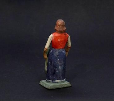 Grulicher Krippenfigur " Gabenbringer mit Fisch " (7 cm)