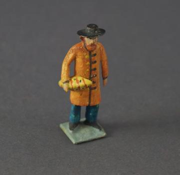 Grulich nativity figure "Man with bread"  (5 cm)