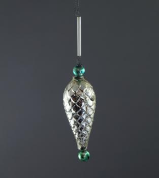 Glass Ornament, Gablonz ca. 1930