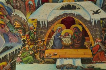 Cardboard Pop-up Nativity Scene, Vojtech Kubasta 1974