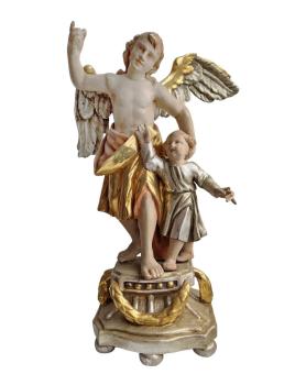 Archangel Raphael and Tobias, ~ 1800