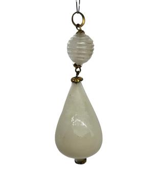 Glass Ornament, Wax filled, ca. 1920