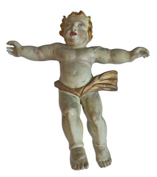 Child Jesus, carved wood, ca. 1900