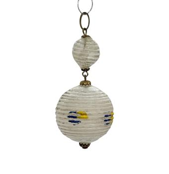 Glass Ornament, Wax filled, ca. 1920