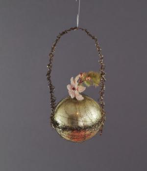 Wire wrapped Kugel / Vase, ca. 1900