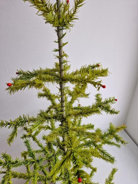 Antiker Gansfederbaum / Federbaum,  90 cm
