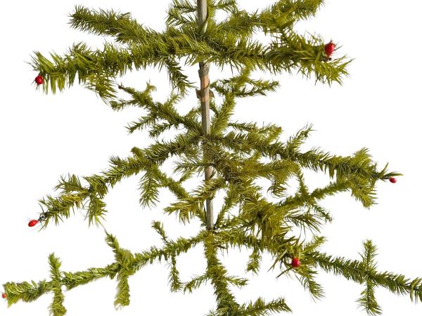 Antique Goose Feather Tree, 100 cm, ~1940