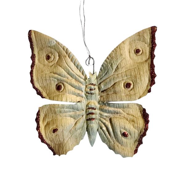 Schmetterling aus geprägter dünner Pappe um 1900/1920