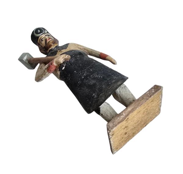 Grulich nativity figure, Miner with hammer, ca. 1900 (7 cm)