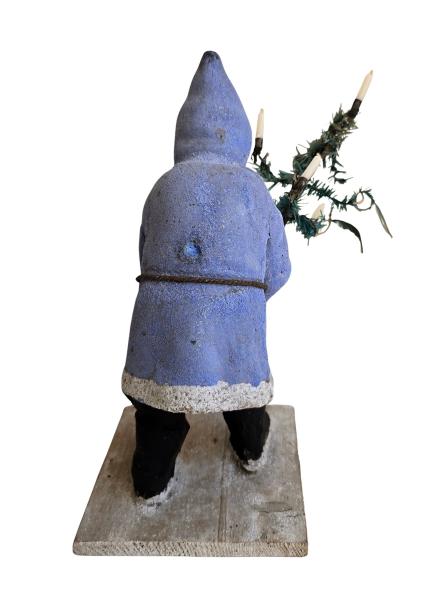 Weihnachtsmann / Nikolaus aus Papiermache, ~ 1920