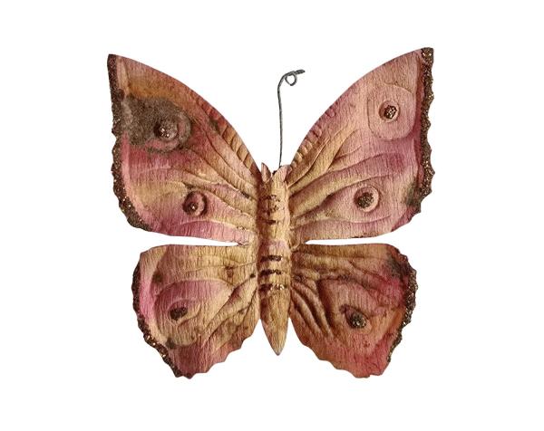 Butterfly made of embossed thin cardboard, ~ 1900/1920