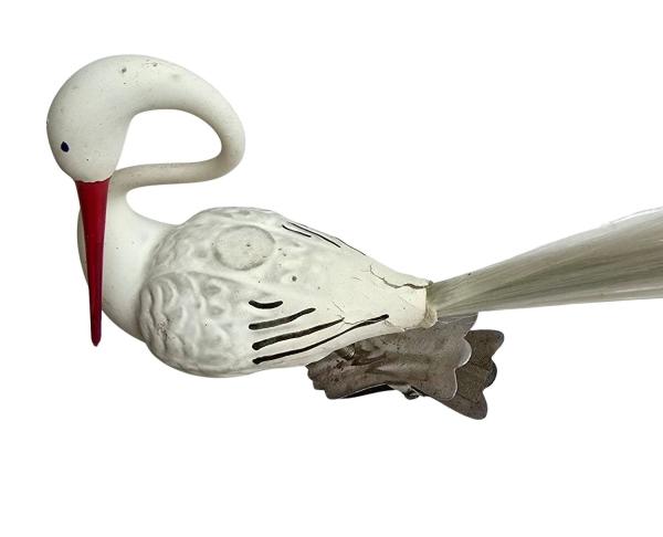 Stork / Bird on clip, ~ 1930