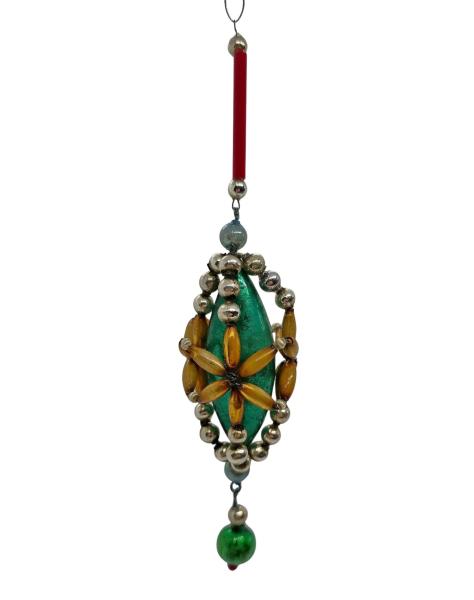 Beaded Gablonz Ornament, 20s