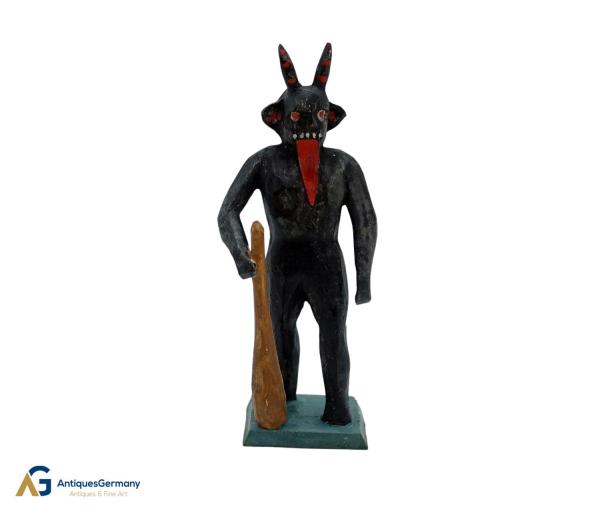 Teufel / Krampus mit Keule  (7 cm)