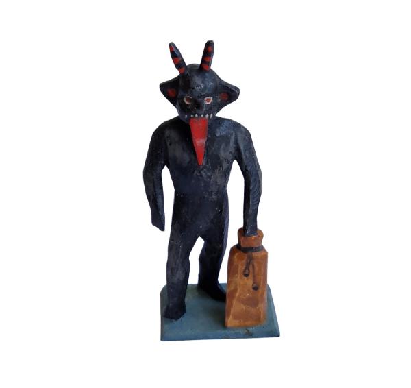 Devil / Krampus with bag (7 cm)