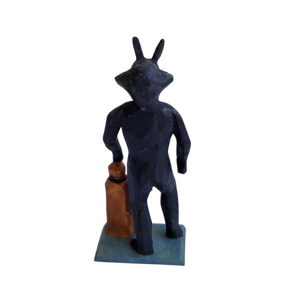 Devil / Krampus with bag (7 cm)