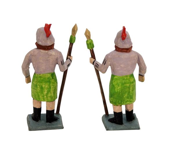 Grulich nativity figure- " 2 Gatekeeper "  (7 cm)