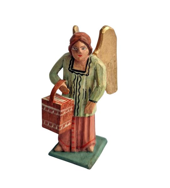 Angel with basket  (7 cm)