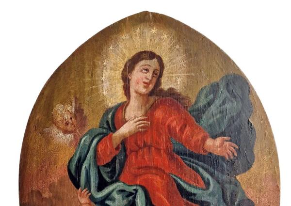 Heiligengemälde, Maria Himmelfahrt, 18. Jahrhundert
