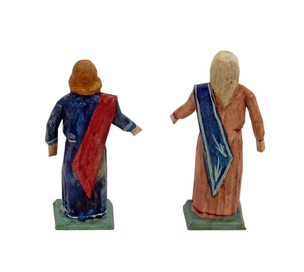 Grulicher Krippenfigur, Maria und Josef (7 cm)