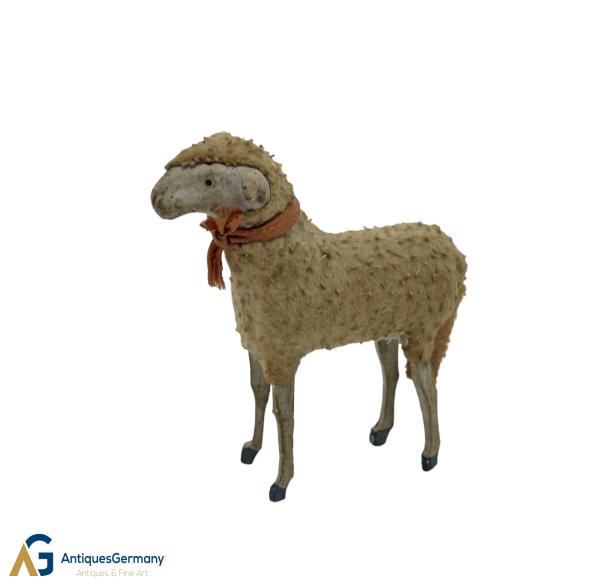 German putz wooly sheep, ~ 1920