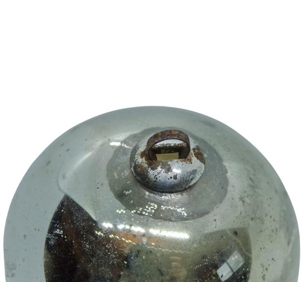 Silberne Biedermeierkugel (5,7 cm)