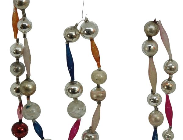 Glass Bead Garland  ca. 167 cm, ~ 1910