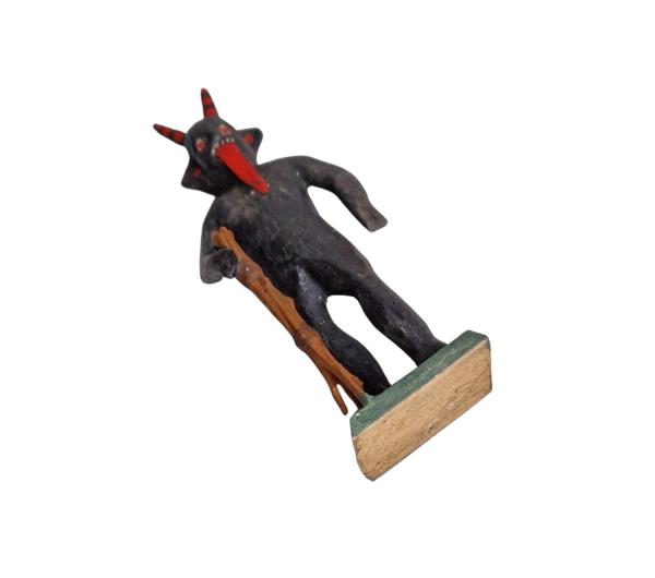 Devil / Krampus with rod  (7 cm)