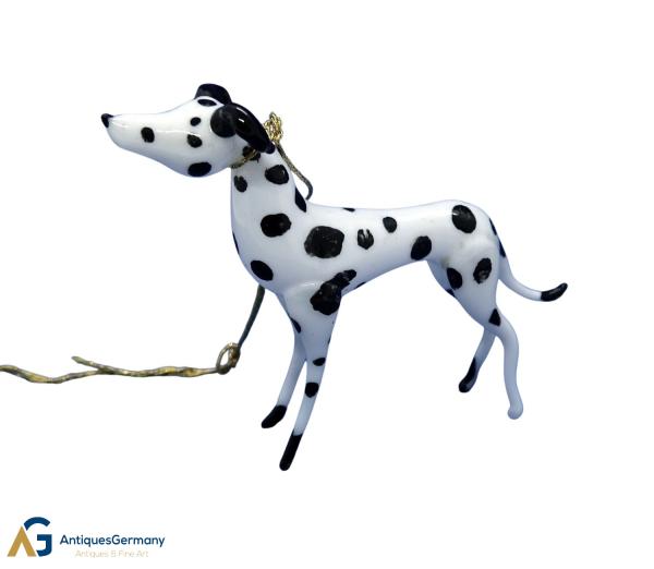 Dalmatiner / Hund aus Milchglas
