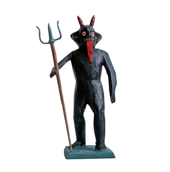 Devil / Krampus with fork (10 cm)